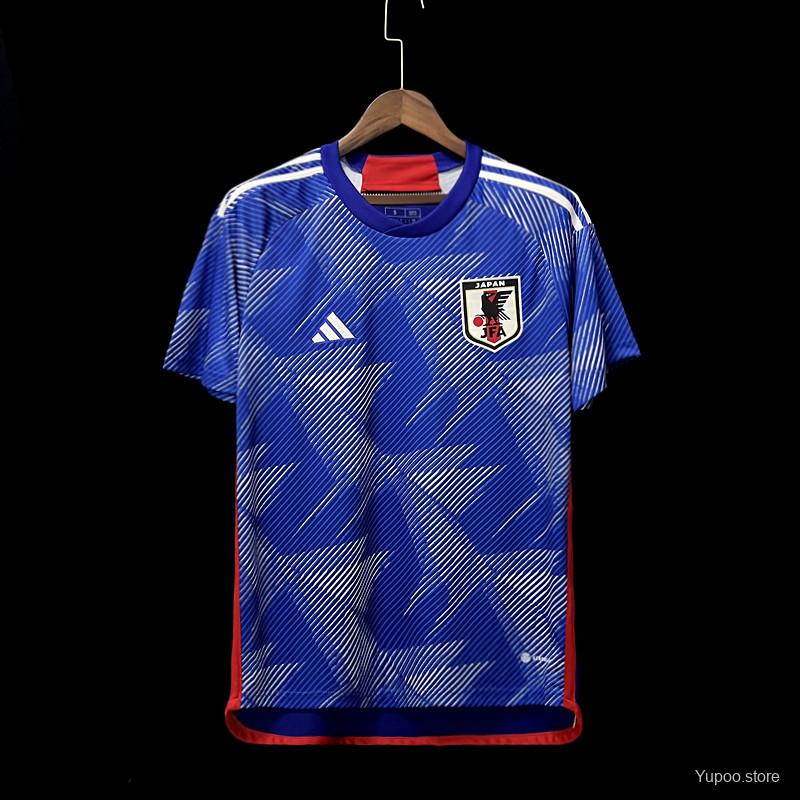 Camiseta de fútbol Japón 2022 LOCAL MANGA CORTA VERSION FAN